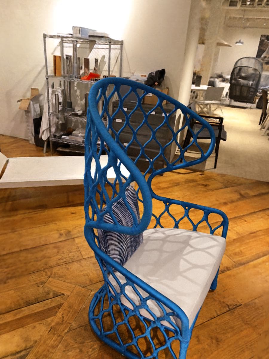 Dunkirk Blue Chair (Background)